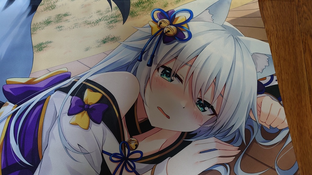 【予約受付開始】パパの言いつけ…ちゃんと守るから琴羽ちゃんB2タペストリー　Dタイプ