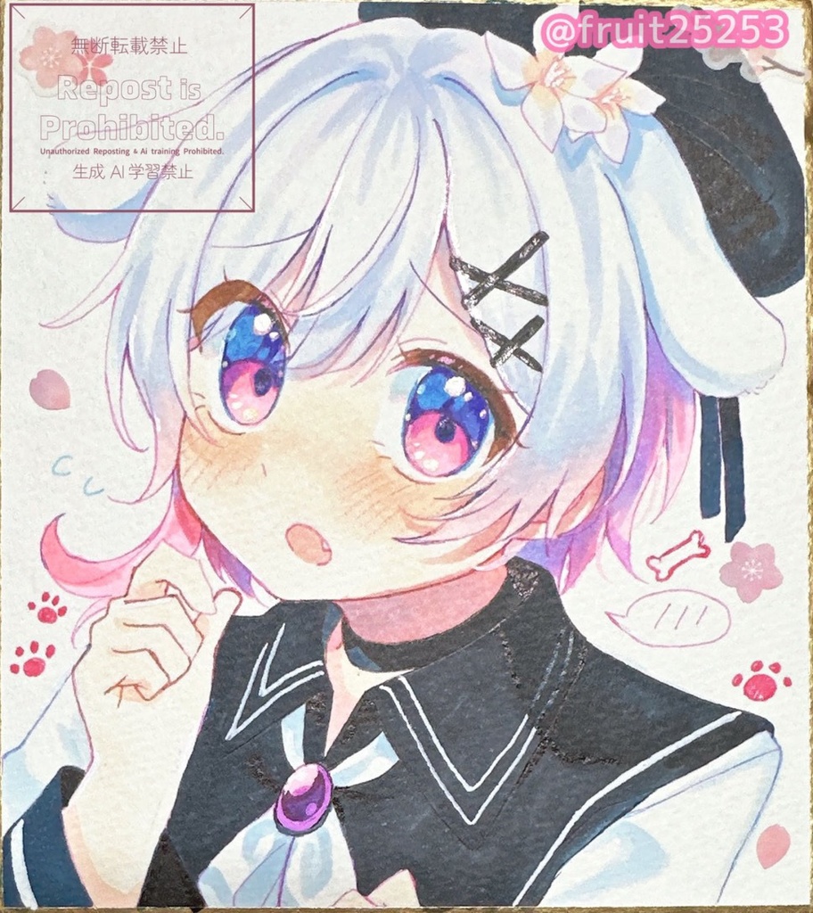 リクエスト色紙(ミニ)