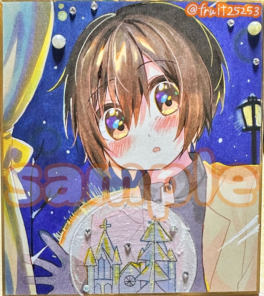 リクエスト色紙(ミニ)