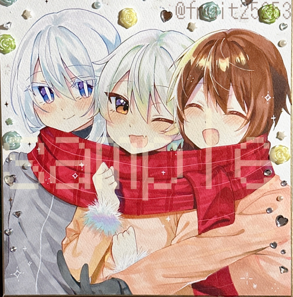 リクエスト色紙(大)