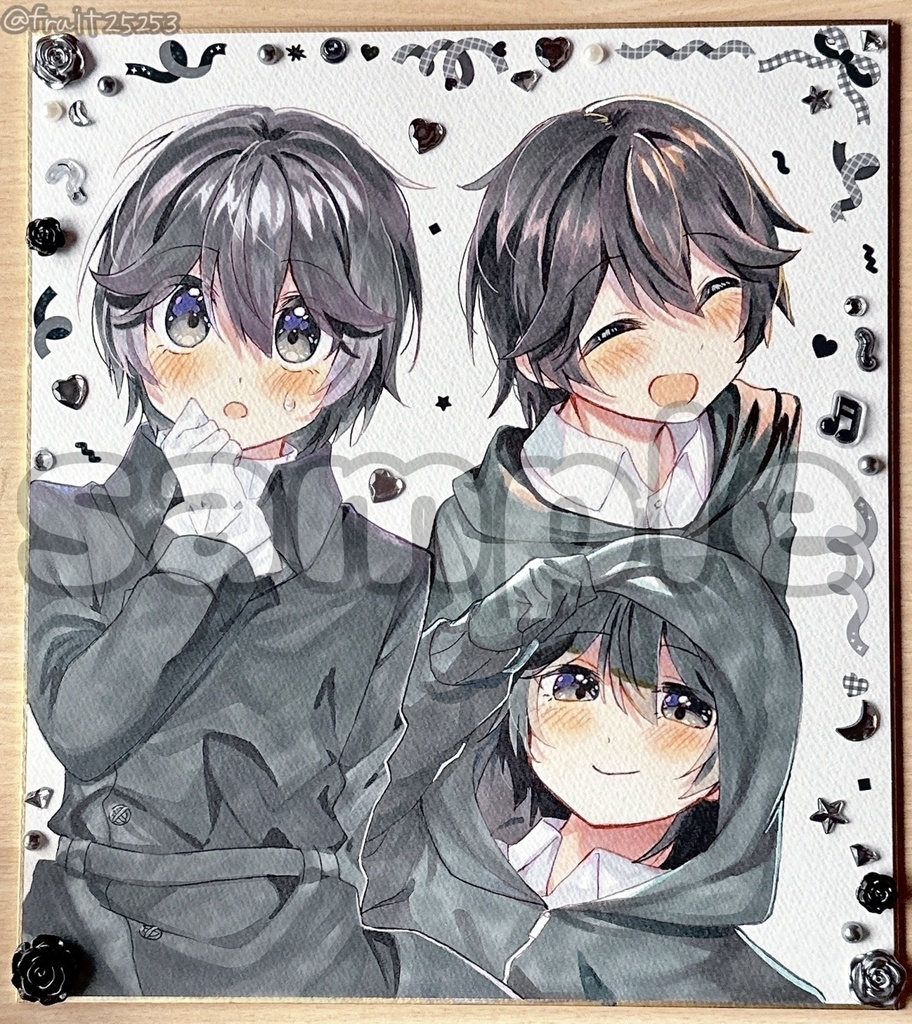 リクエスト色紙(大)