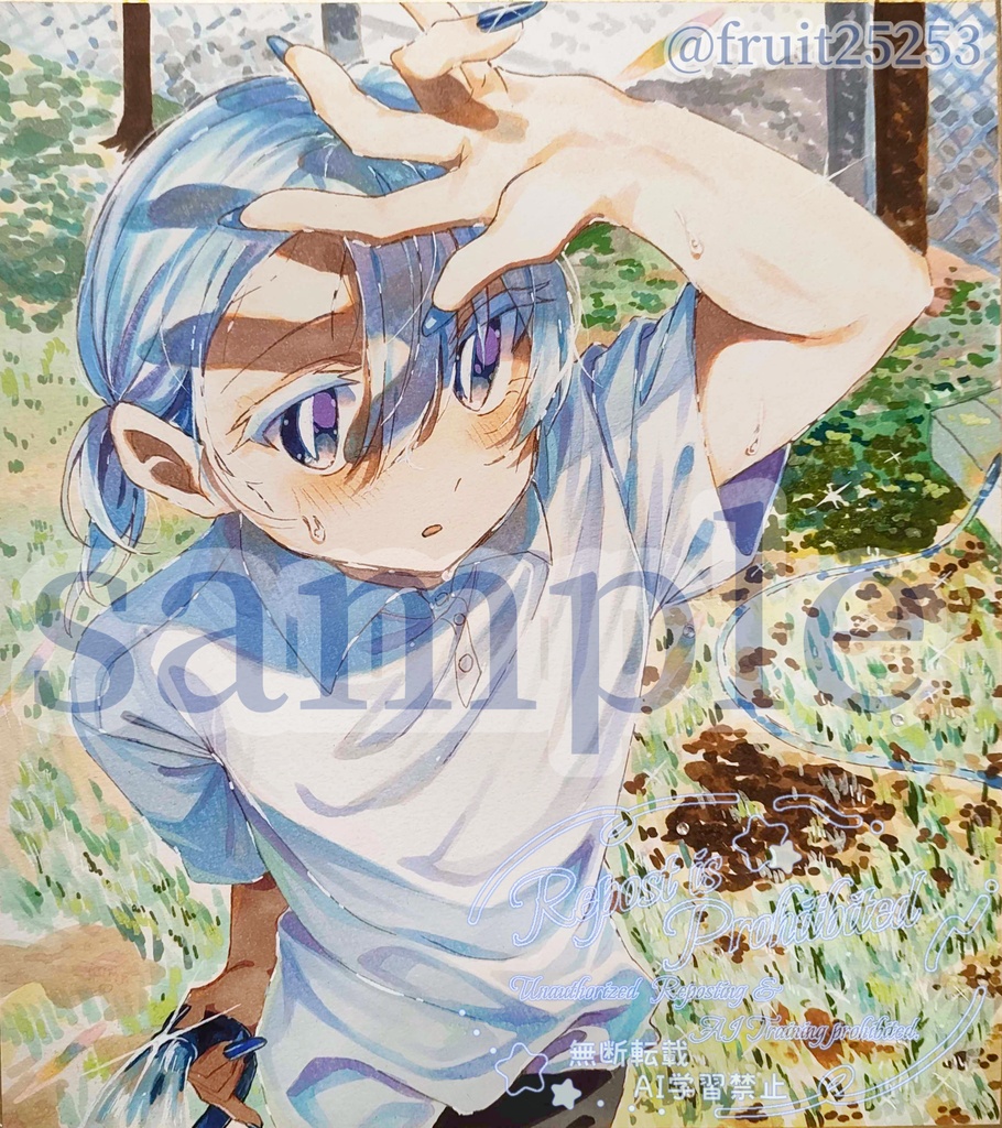リクエスト色紙(大)
