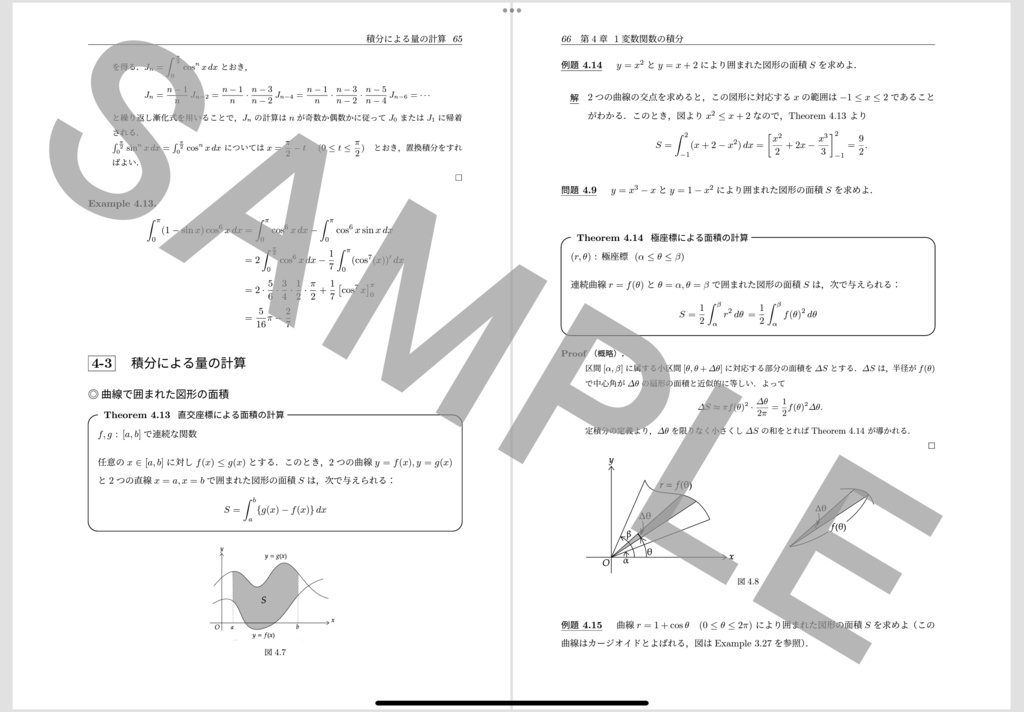 【商業出版予定】理学博士のリアル講義資料 要点 微分積分学の基礎Ⅰ