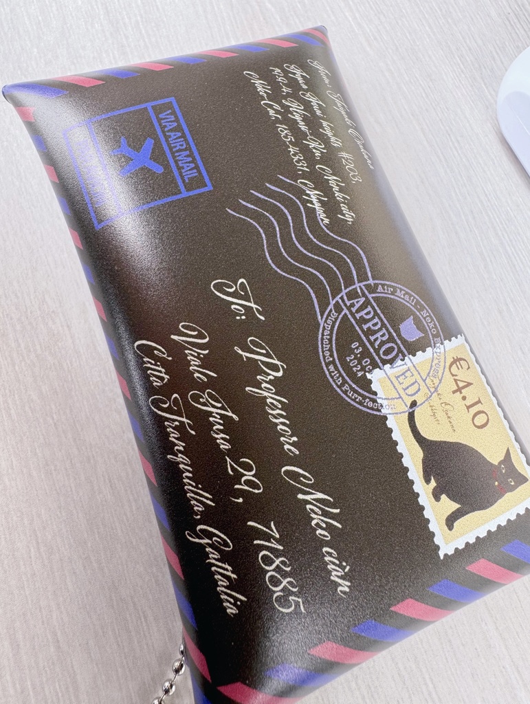 マルチケース 国際郵便(ダークブラウン)