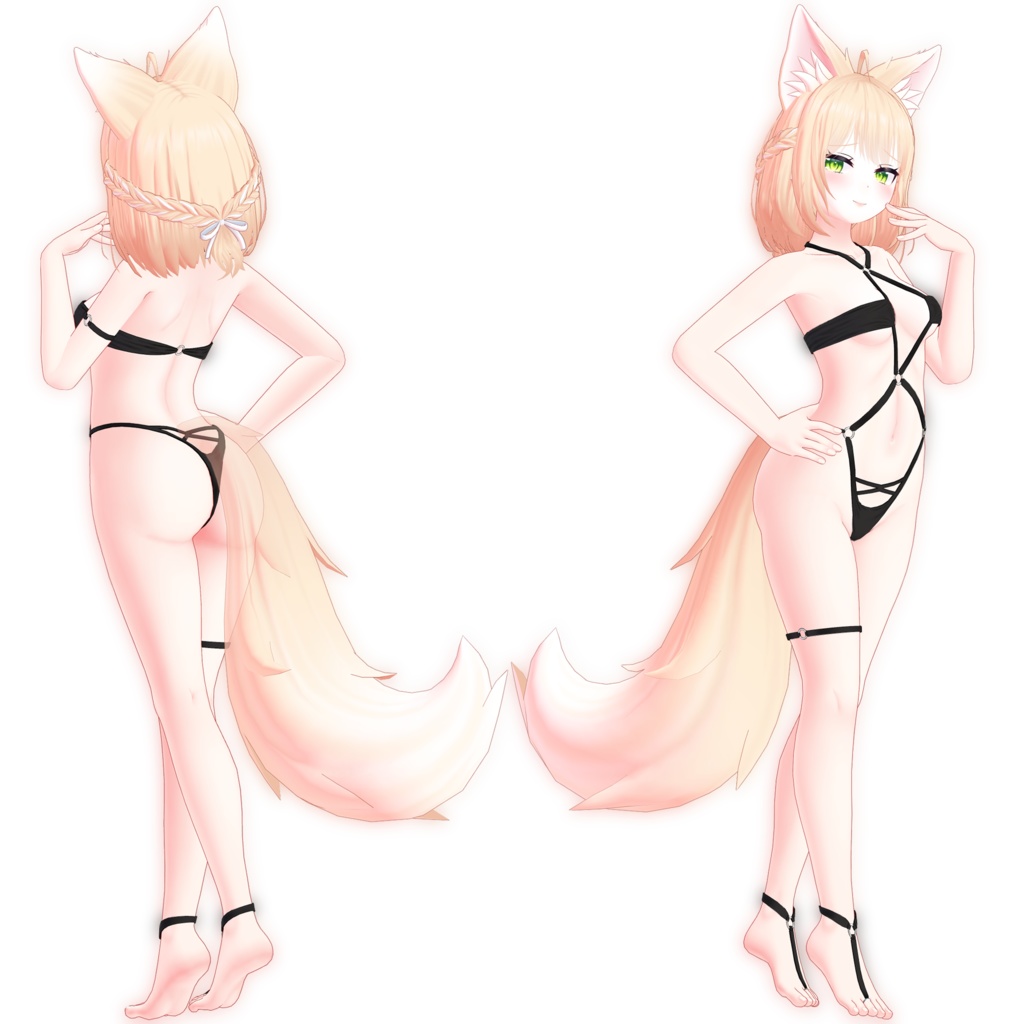 オリジナル3Dモデル「フィア」