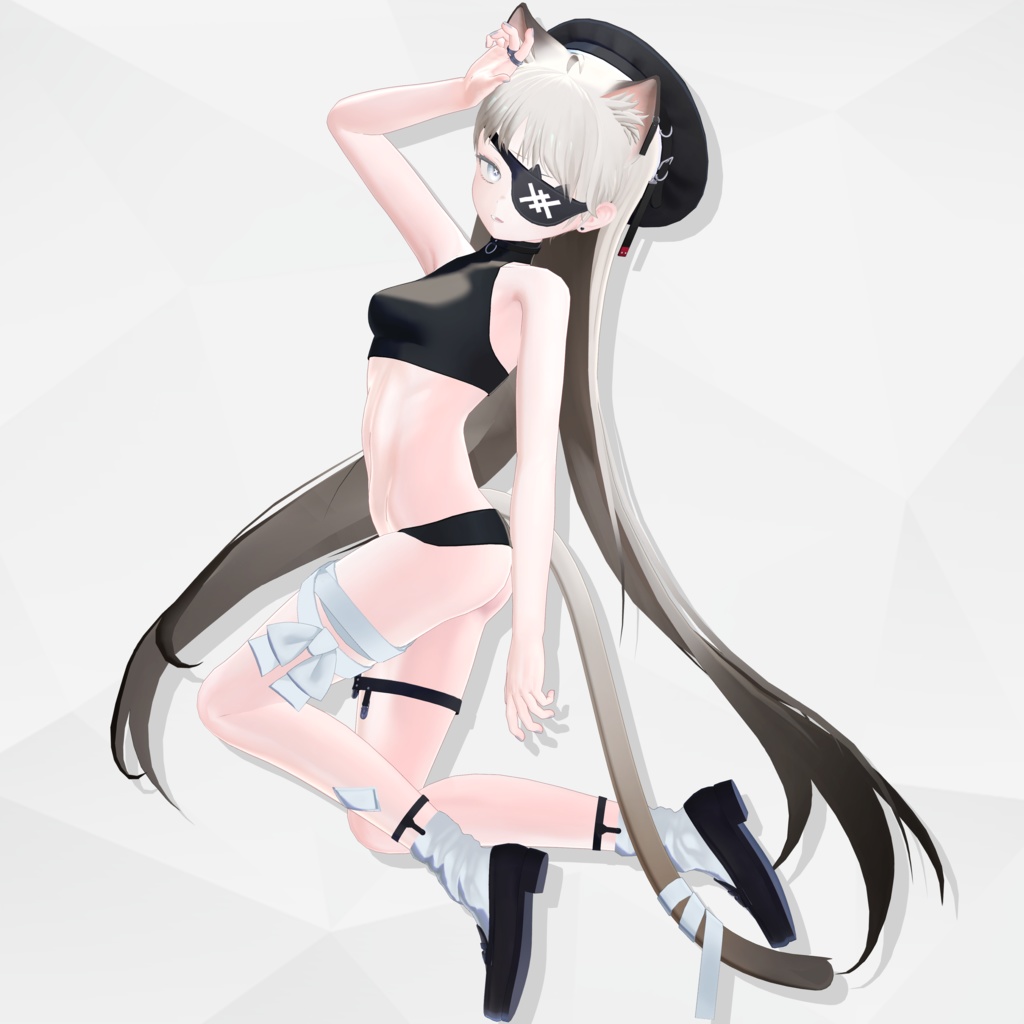 オリジナル3Dモデル「ユギ」「ミヨ」