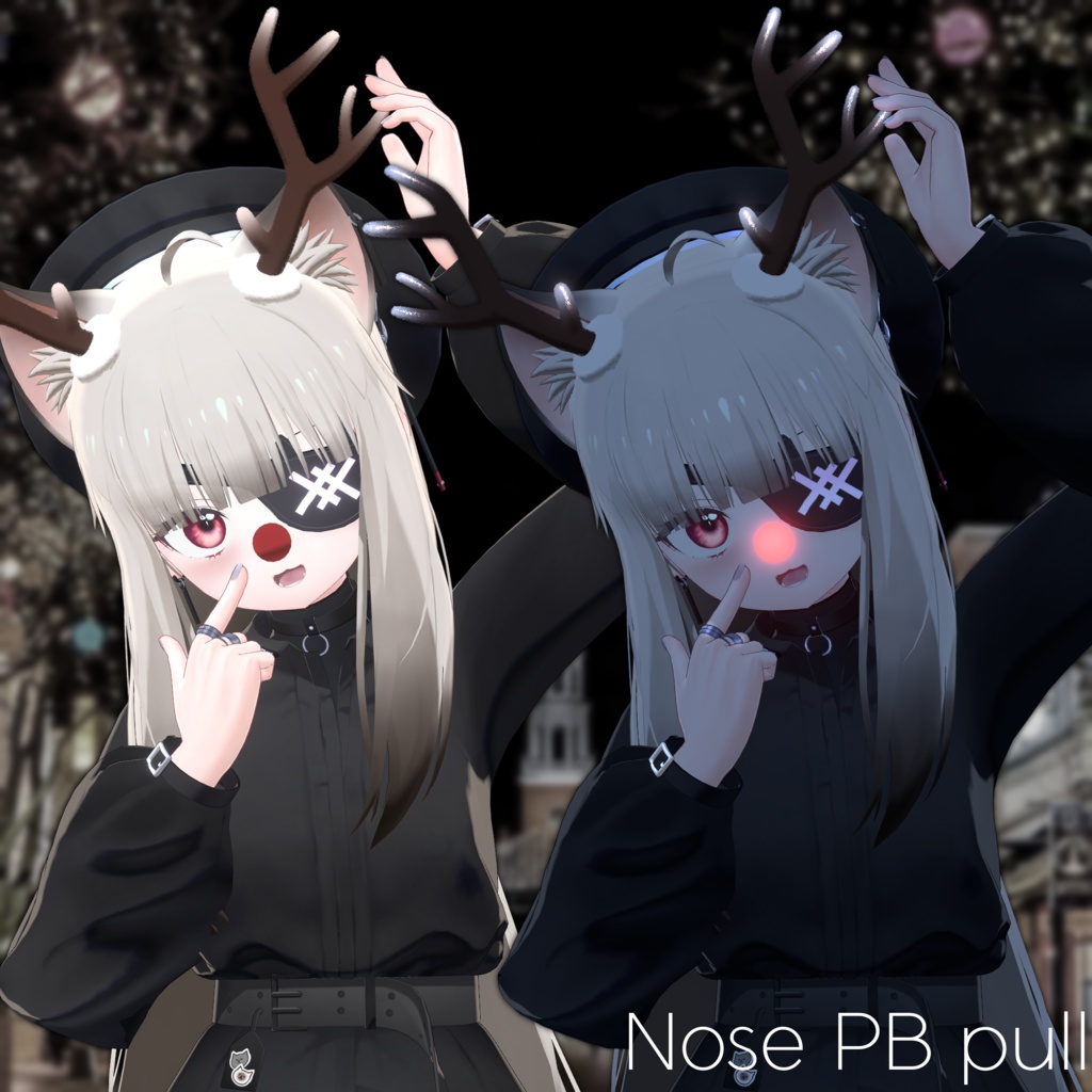 オリジナル3Dモデル「ユギ」「ミヨ」