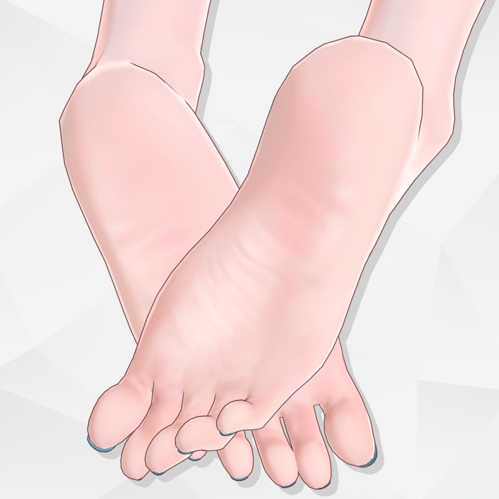 オリジナル3Dモデル「ユギ」「ミヨ」