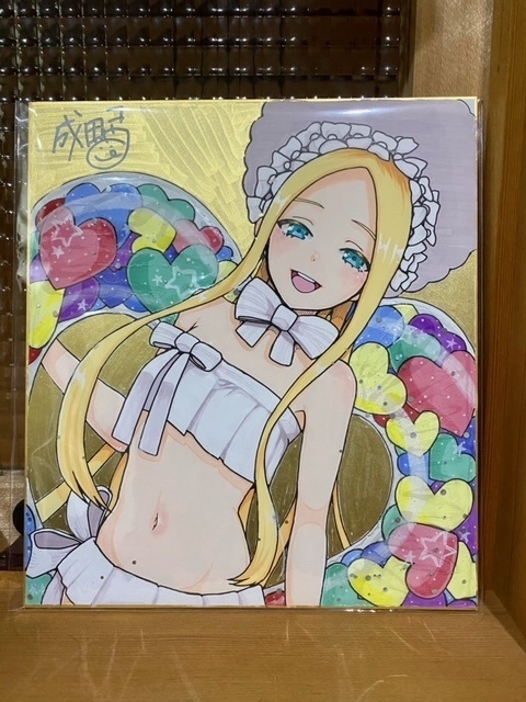 色紙・FGO水着アビゲイル