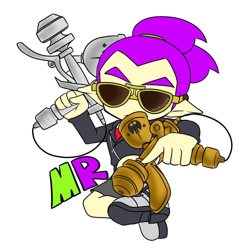 【スプラうちの子】アクリルキーホルダー【MR】