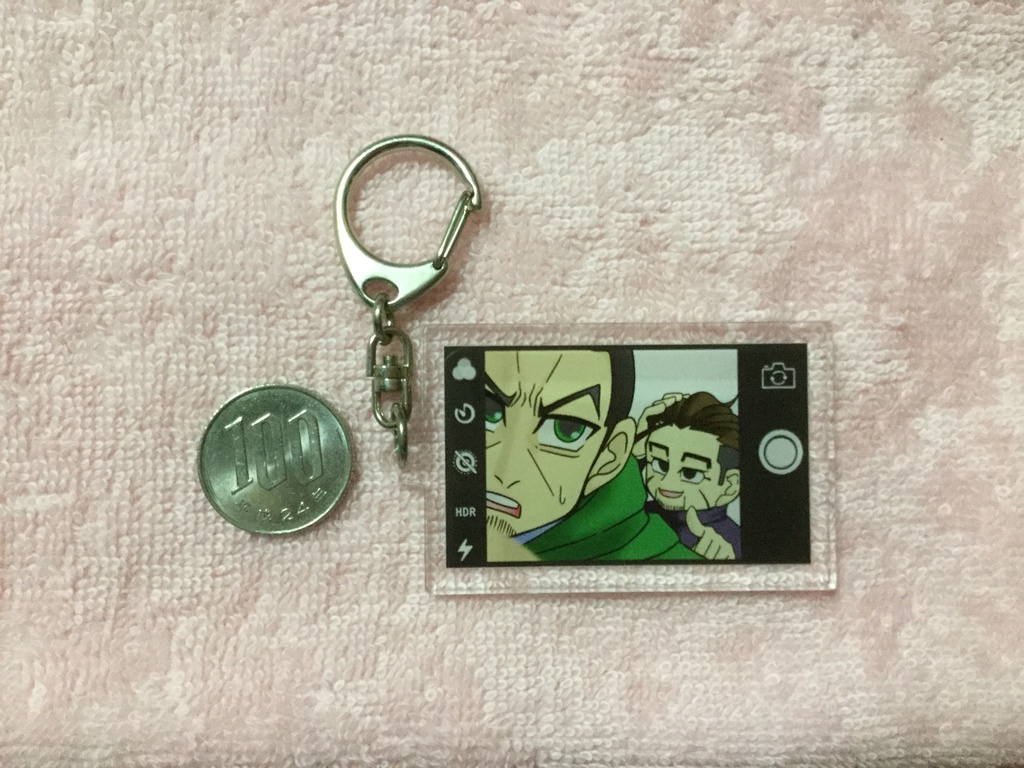 【金カム】アクリルキーホルダー【現パロ月尾】