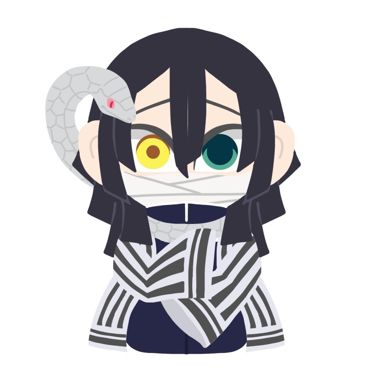 【鬼滅】アクリルキーホルダー【蛇柱】