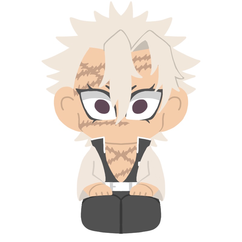 【鬼滅】アクリルキーホルダー【風柱】