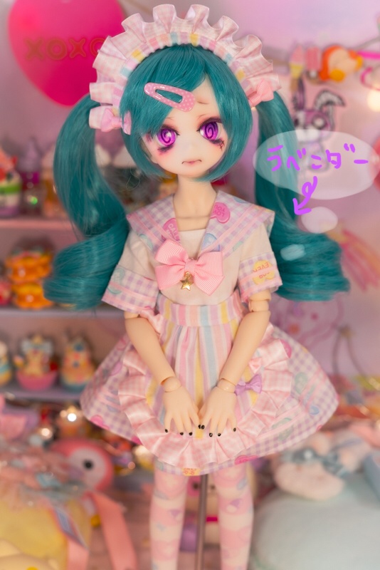 はれあめコラボ☆ウェイトレスセーラー&ウィッグSET