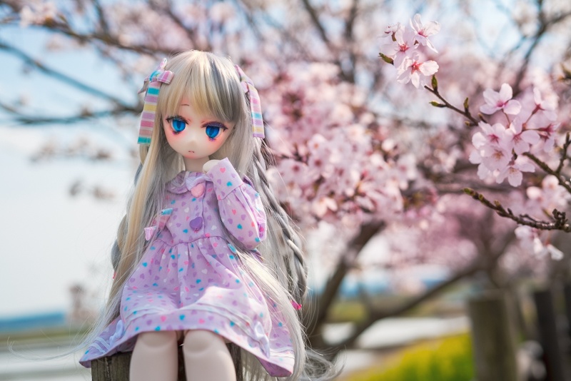 サイドリボンセーラーワンピ