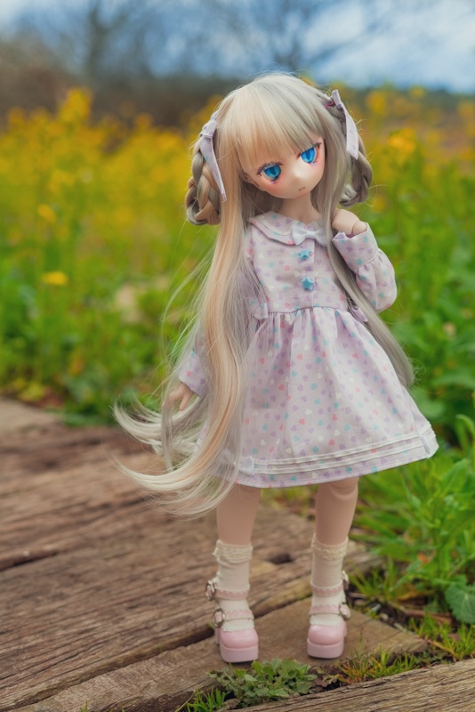 サイドリボンセーラーワンピ