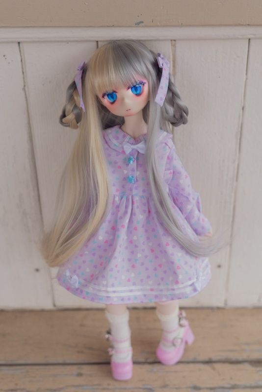 サイドリボンセーラーワンピ