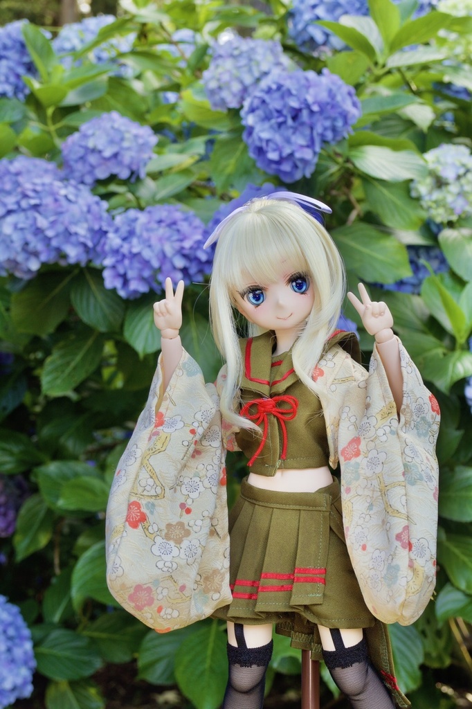 和風アシメセーラー