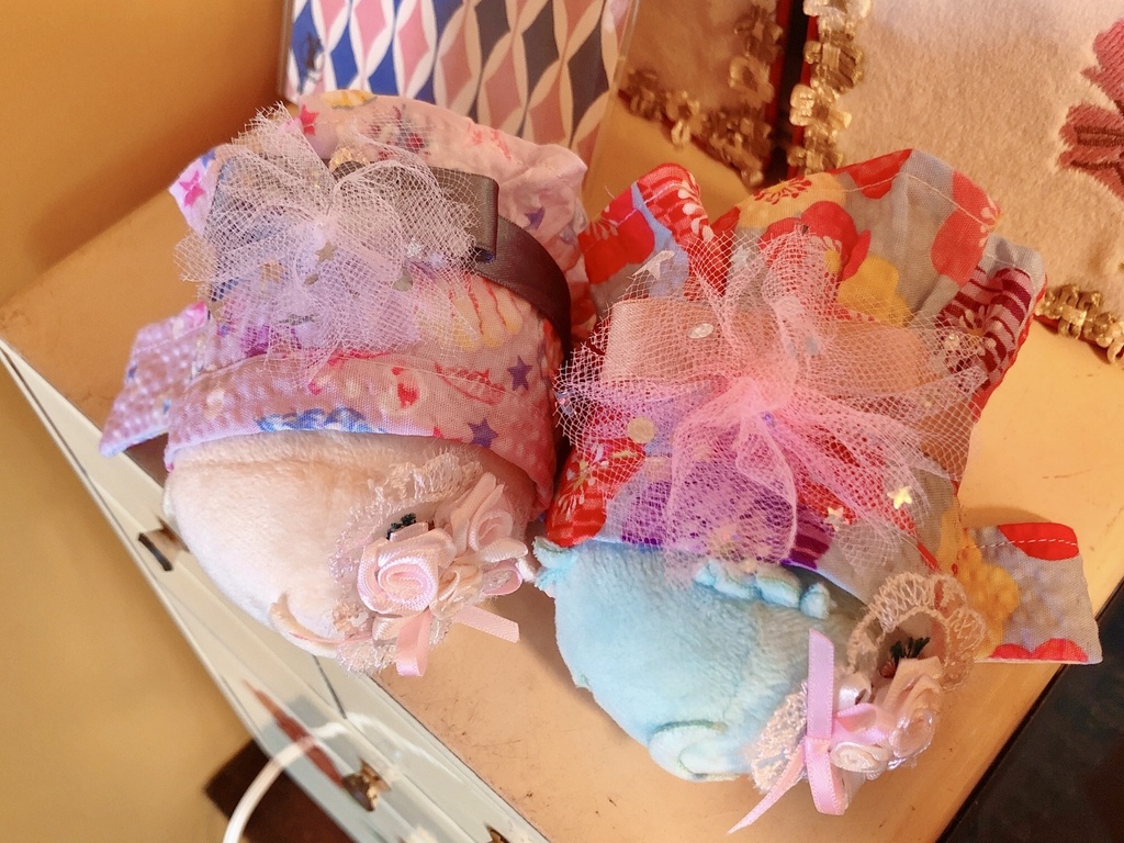 おもちの金魚浴衣SET