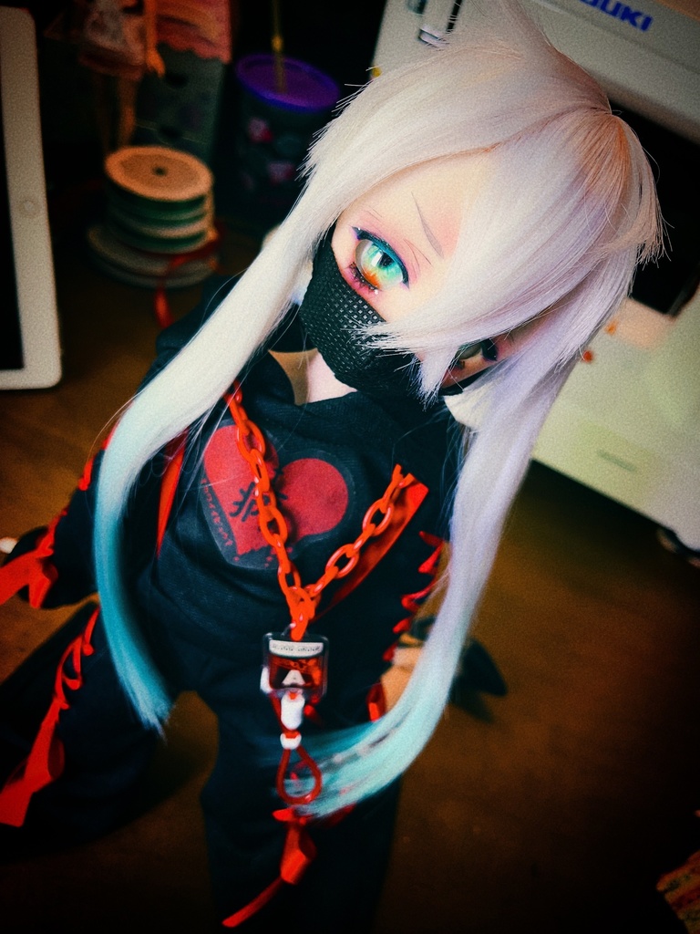 DD/MDD 不織布黒マスク