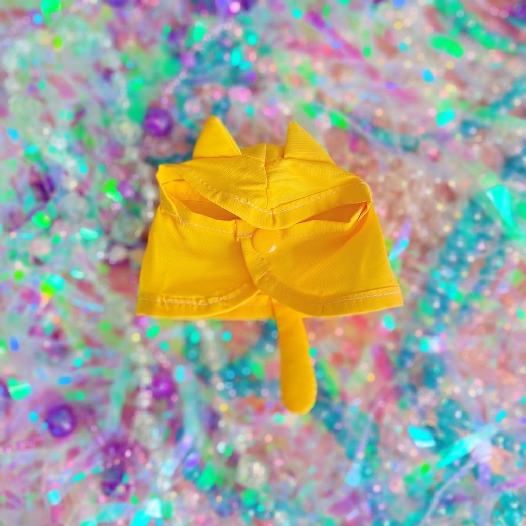 ねこさんレインポンチョ(おもち)