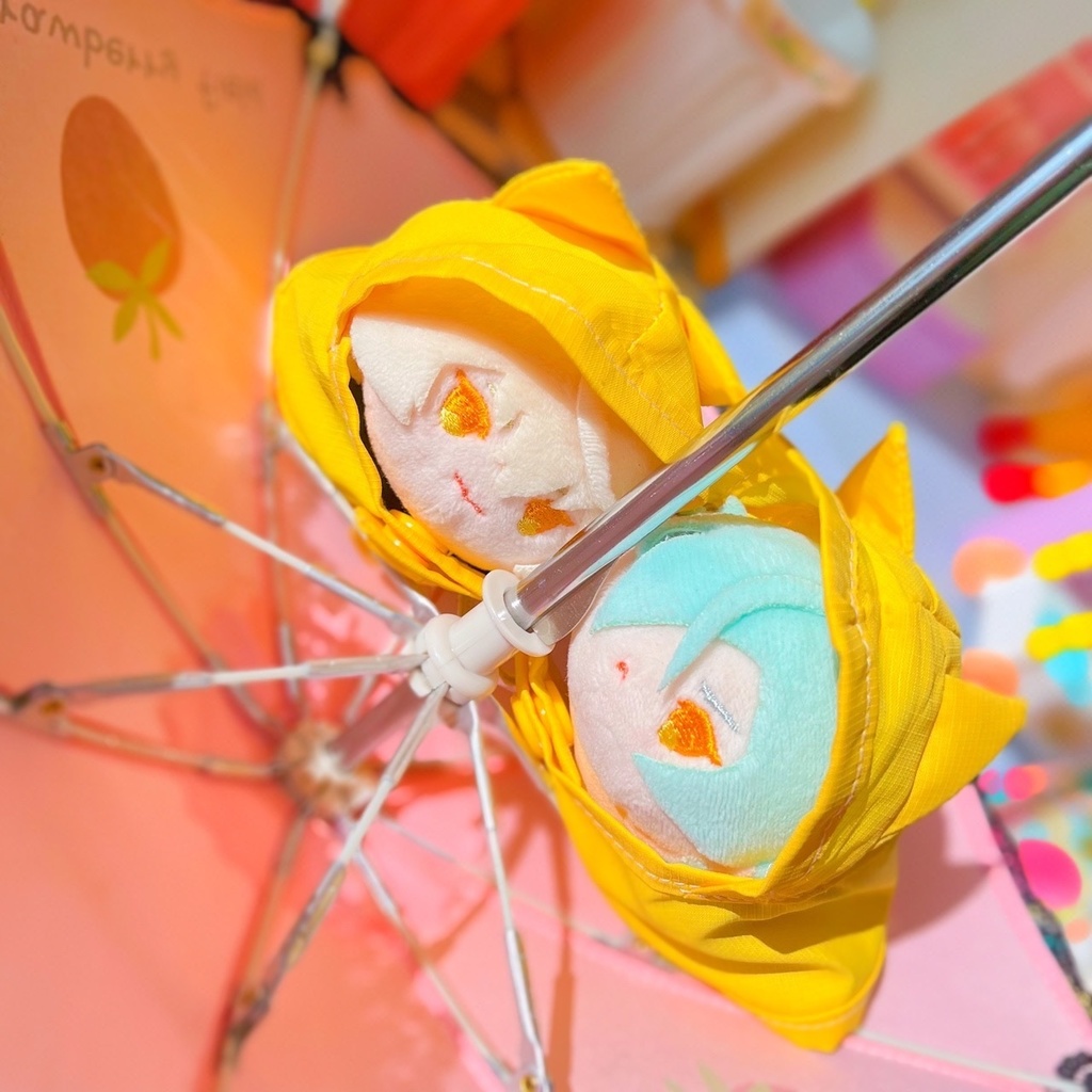 ねこさんレインポンチョ(おもち)