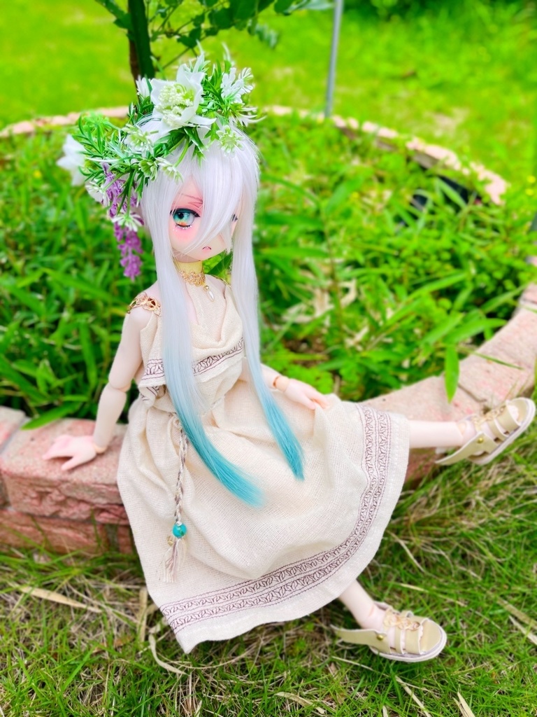 MDD🌿ギリシャ風ワンピース