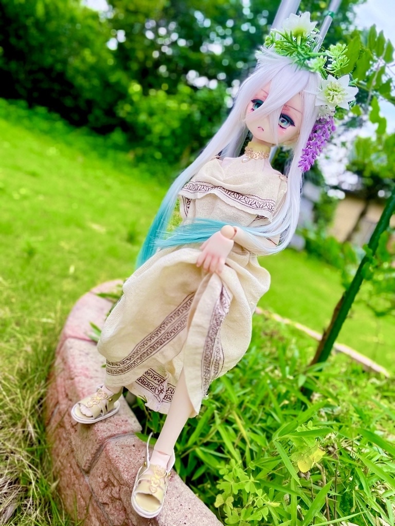 MDD🌿ギリシャ風ワンピース