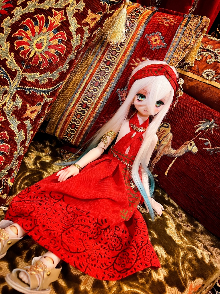MDD🌺エスニックワンピースSET