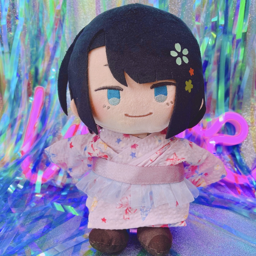 20cmぬい☆フリル浴衣