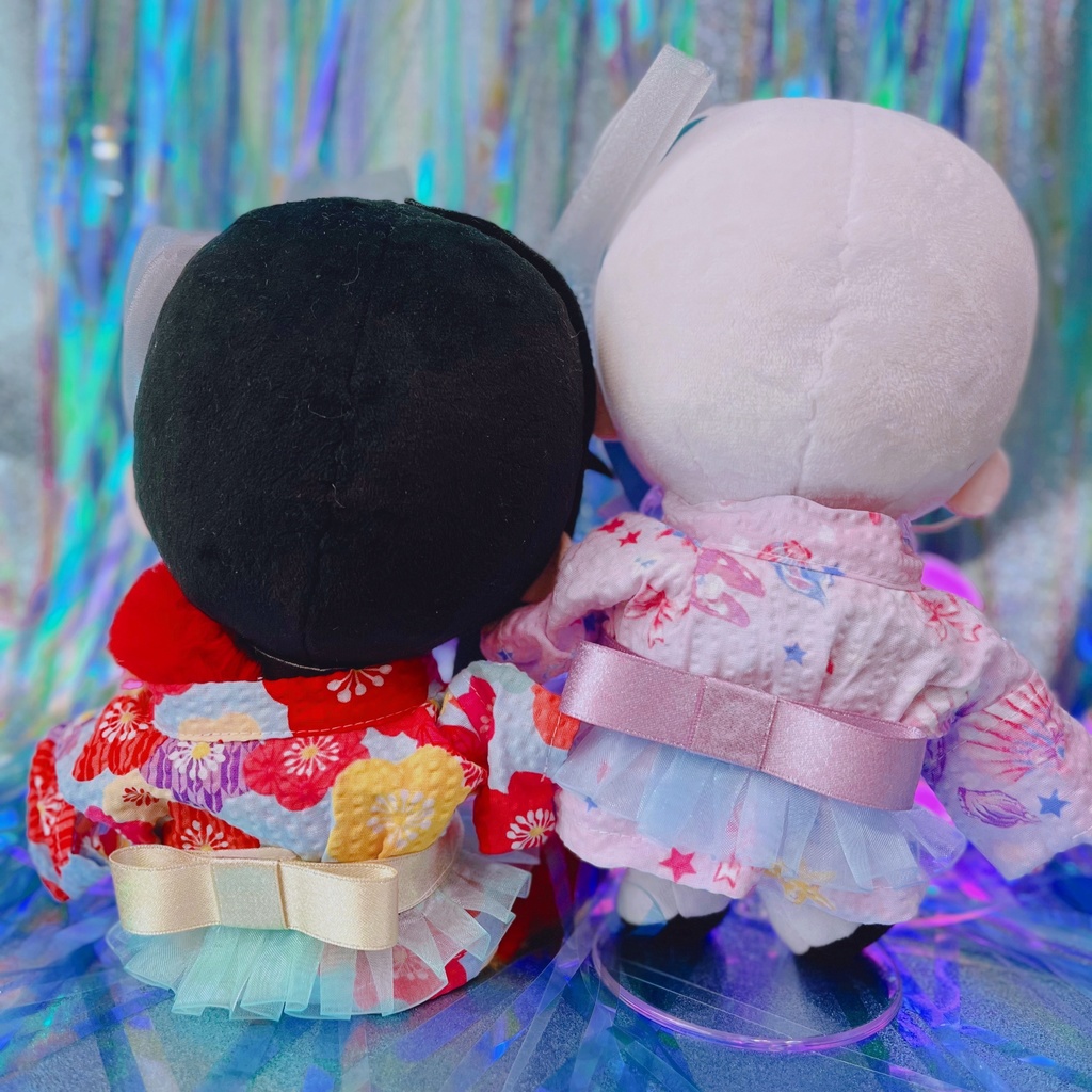 20cmぬい☆フリル浴衣