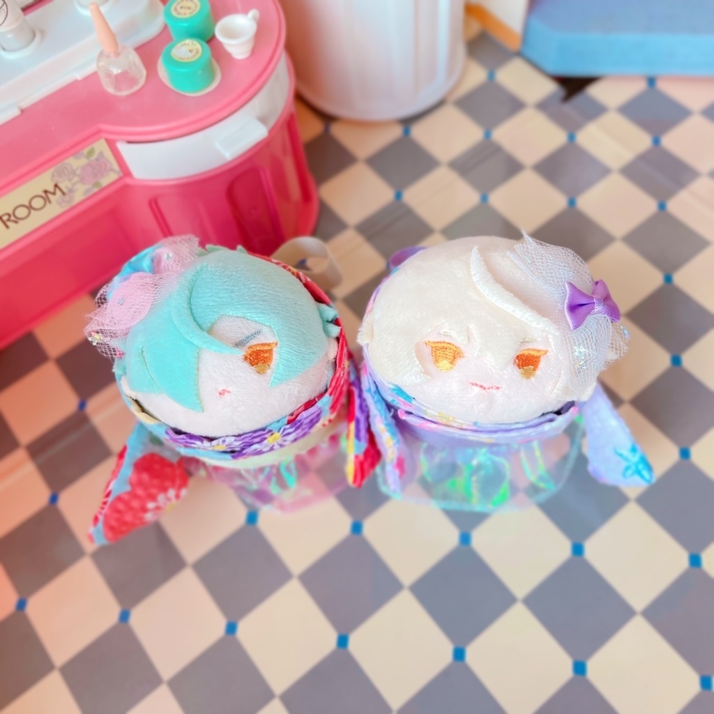 おもちのフリル浴衣