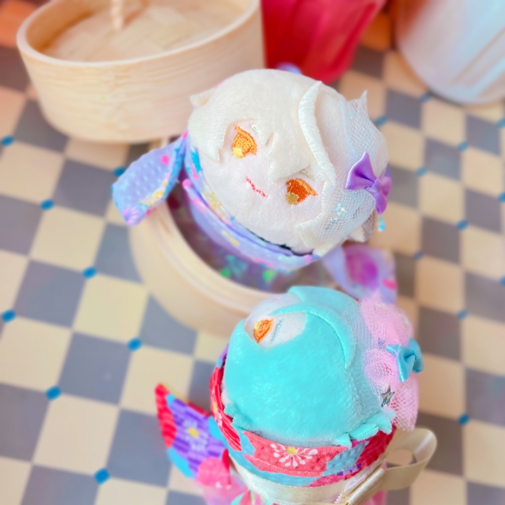 おもちのフリル浴衣