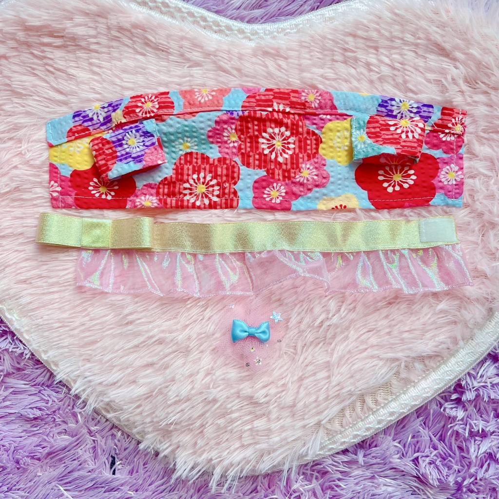 おもちのフリル浴衣