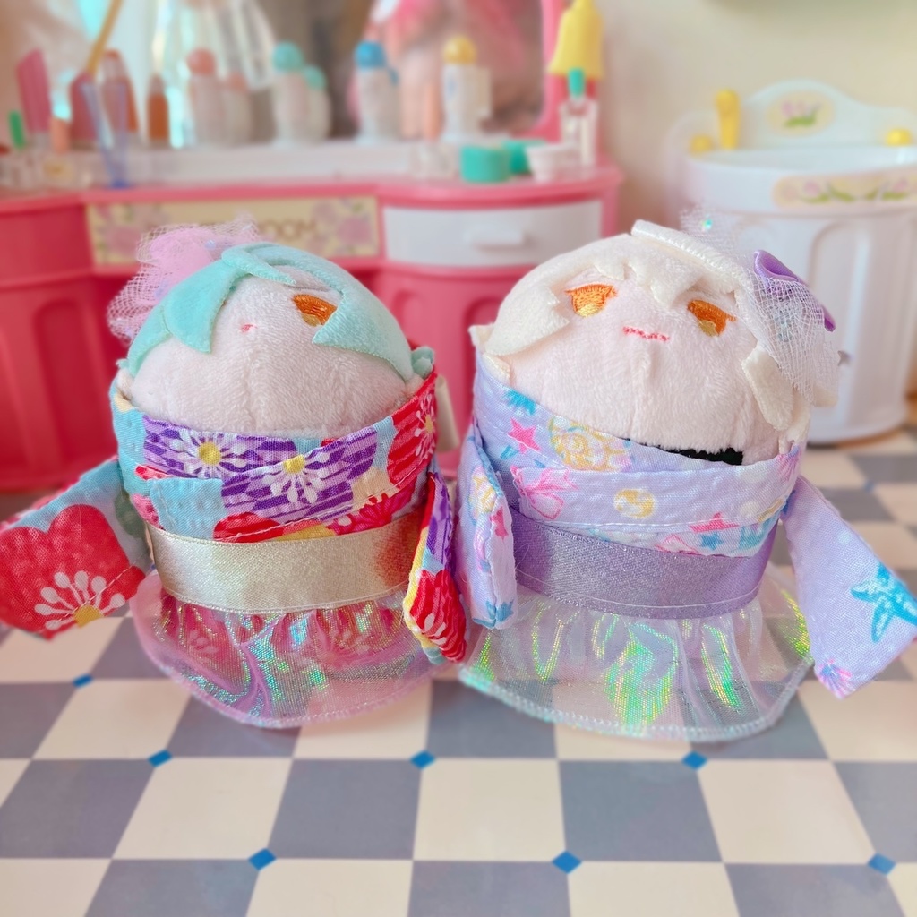 おもちのフリル浴衣