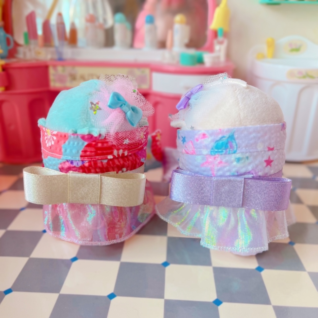 おもちのフリル浴衣