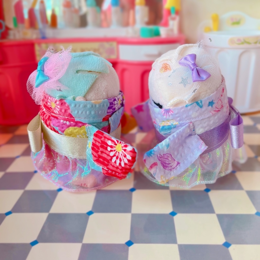 おもちのフリル浴衣