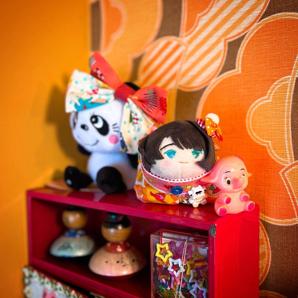 おもちのレトロワンピースSET