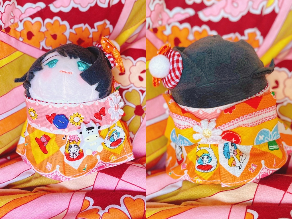 おもちのレトロワンピースSET