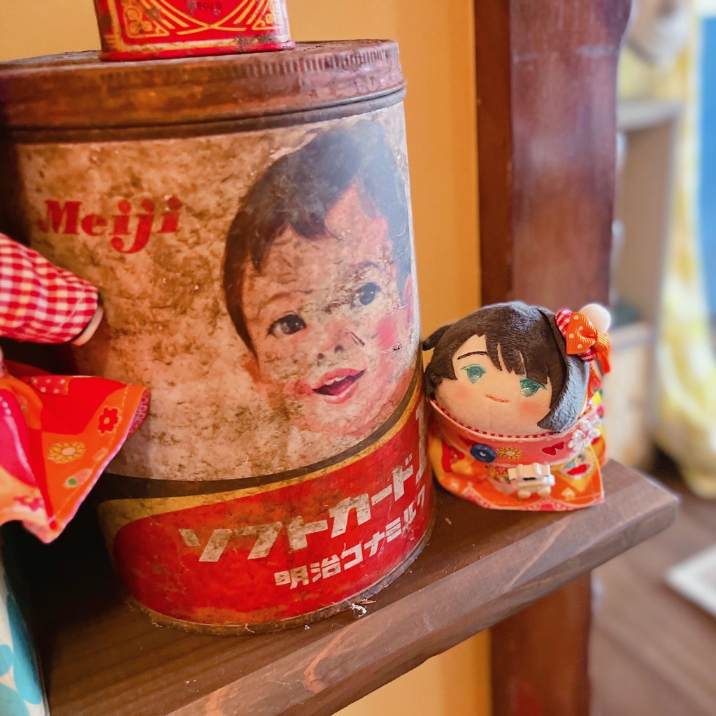 おもちのレトロワンピースSET