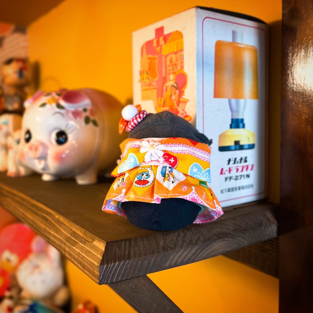 おもちのレトロワンピースSET