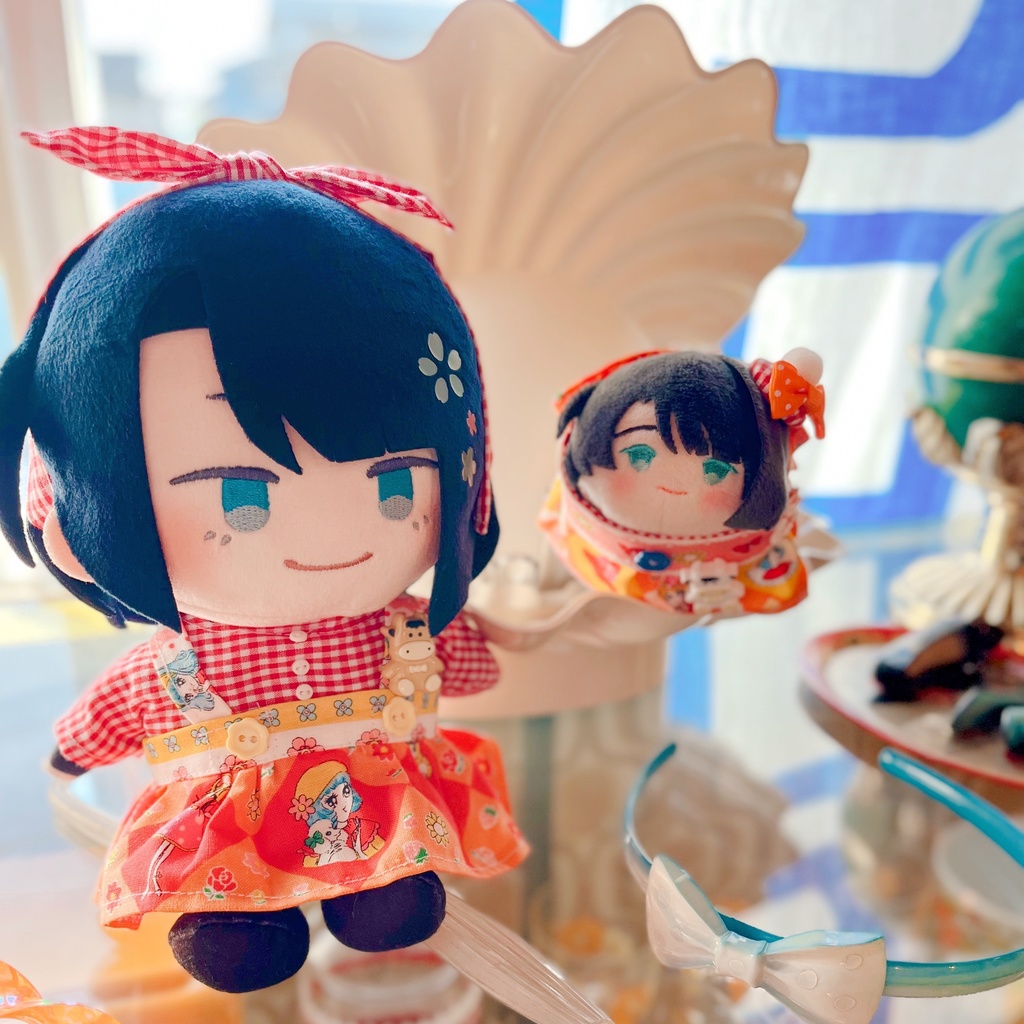 おもちのレトロワンピースSET