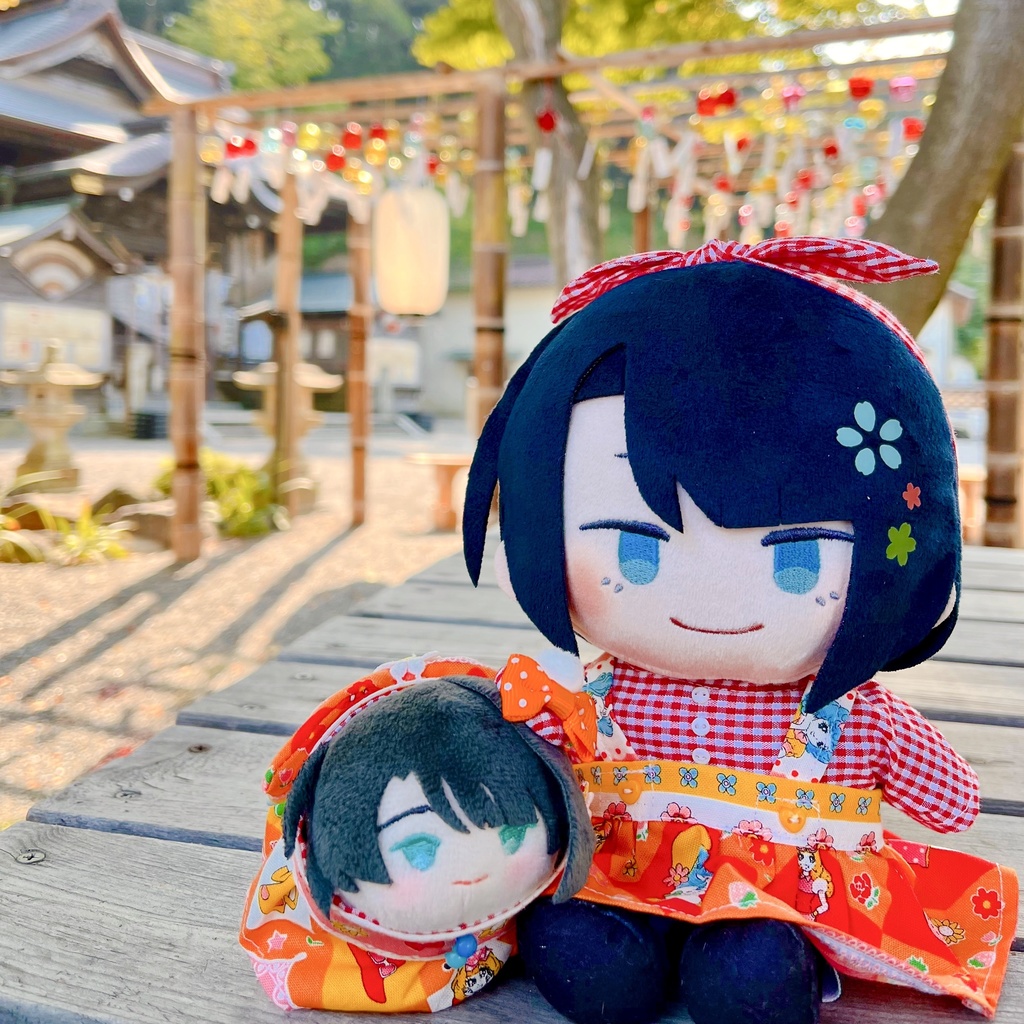 20cmぬいのレトロスタイルSET