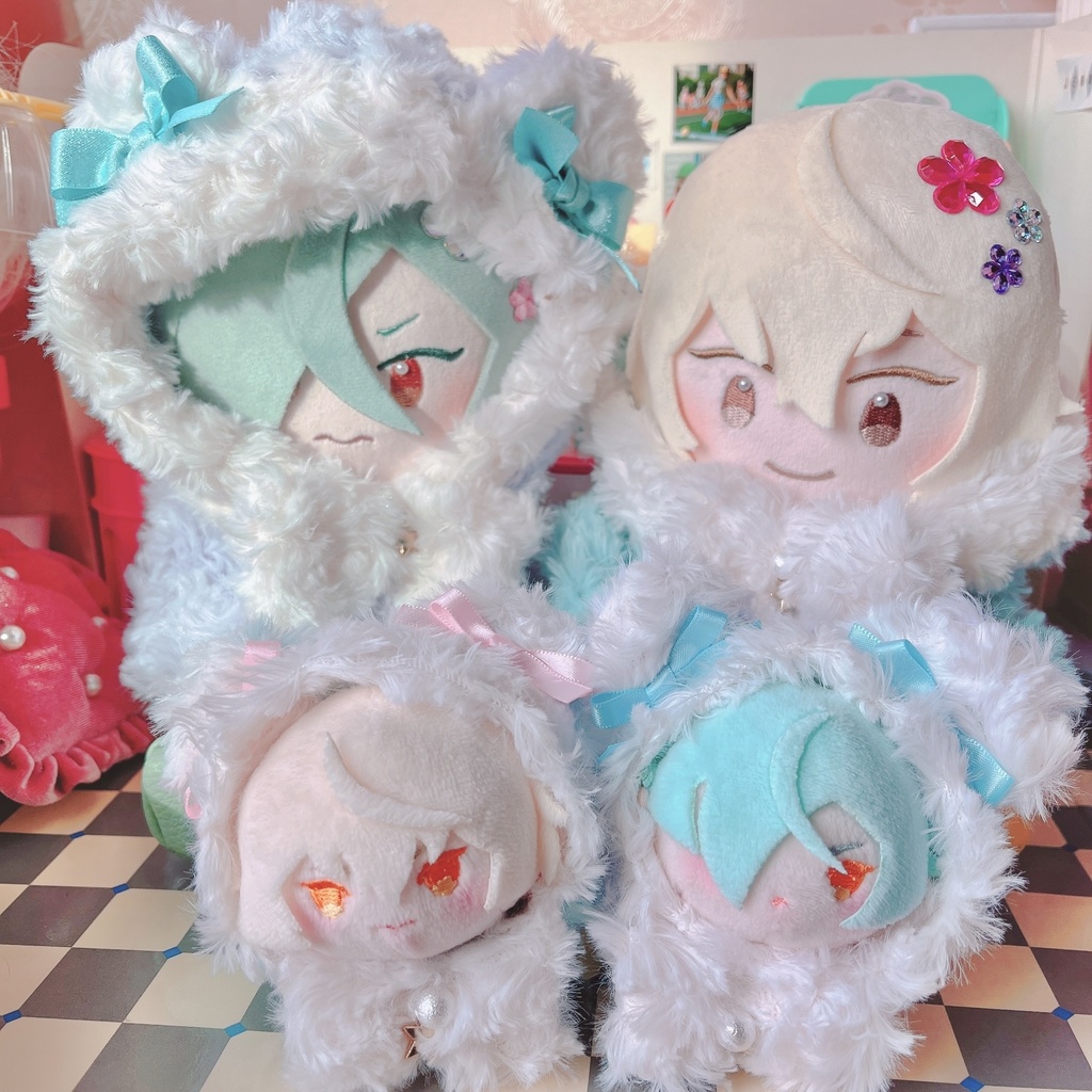 モフモフくまさんSET(20cmぬい)