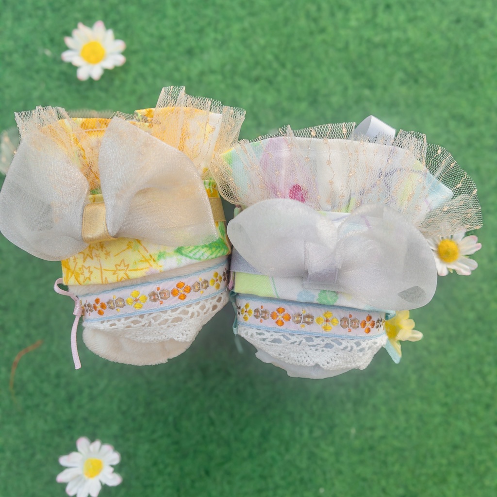 おもちのフリルリボンワンピSET