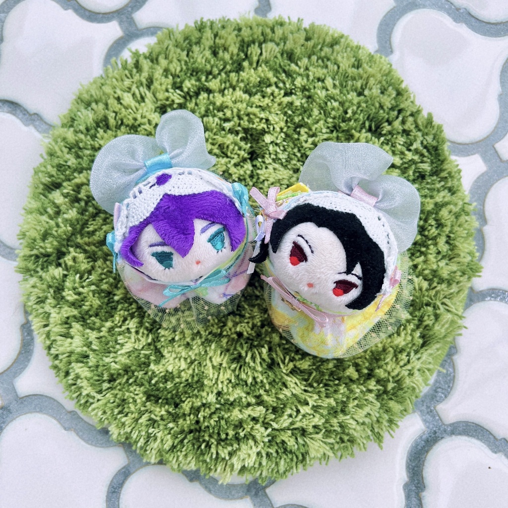 こもちのフリルリボンワンピSET