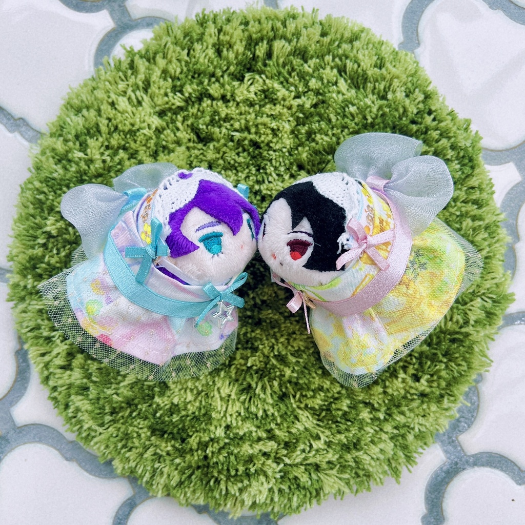 こもちのフリルリボンワンピSET