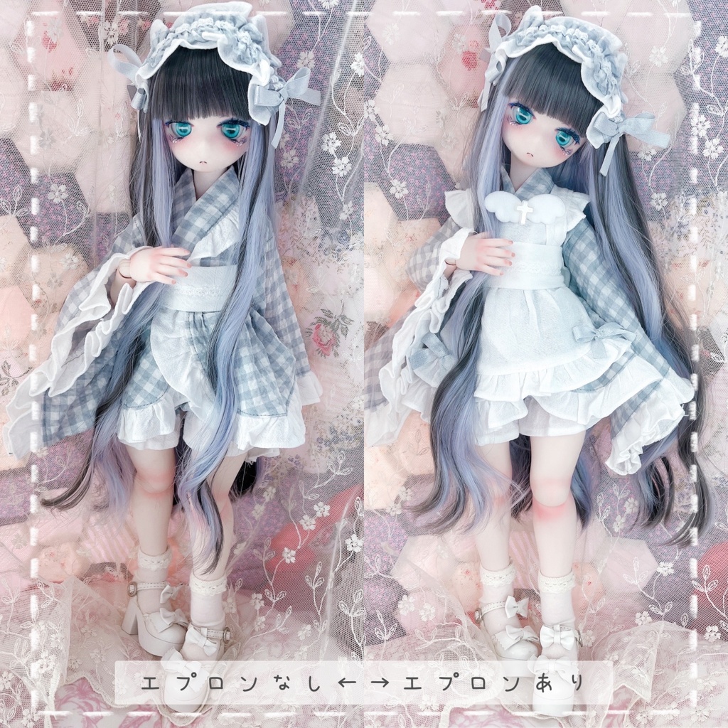 和かふぇのお給仕服せっと(ものくろ)