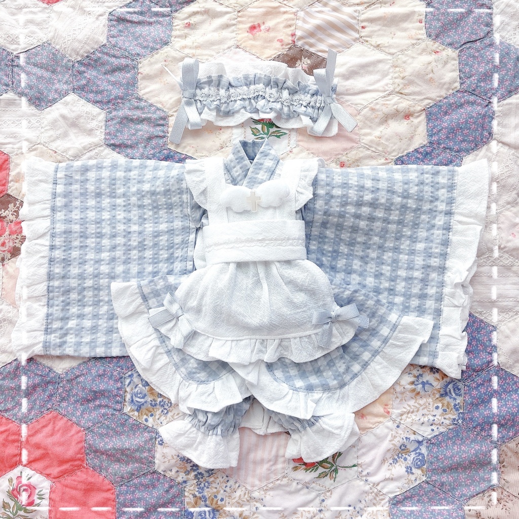 和かふぇのお給仕服せっと(ものくろ)