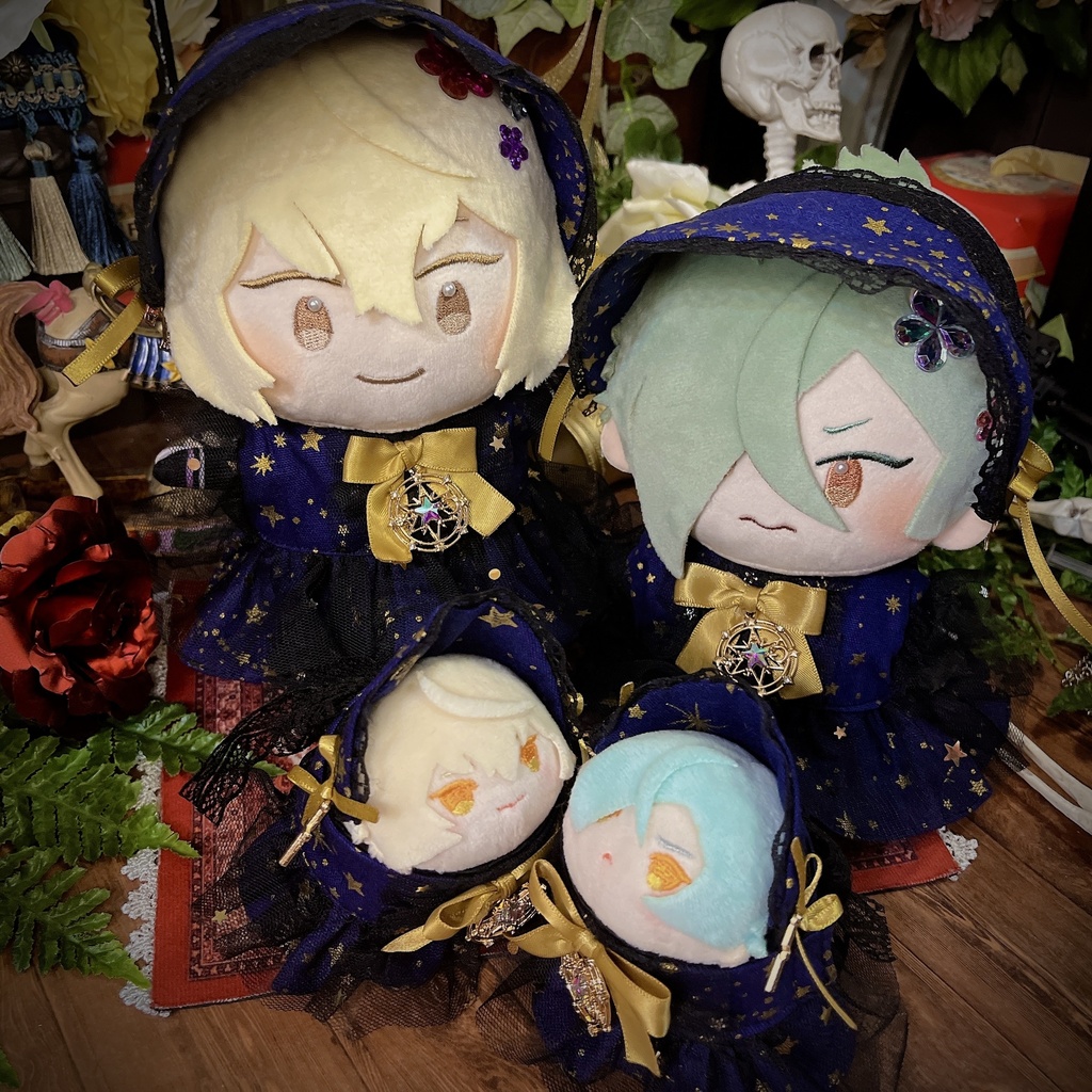 【ぬい】星空と祈りのドレスSET